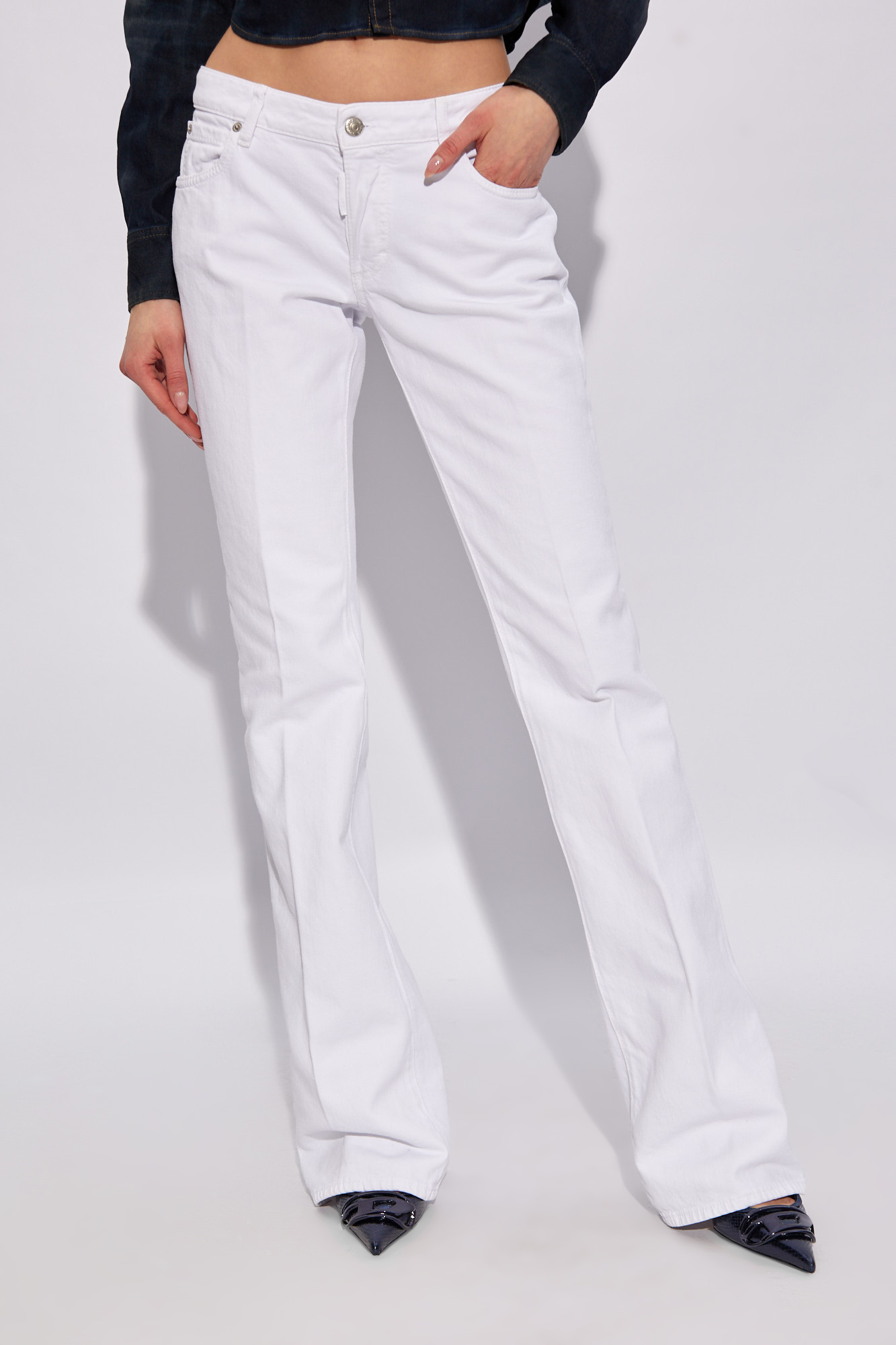 White 'Flare' jeans Dsquared2 - Vitkac AS